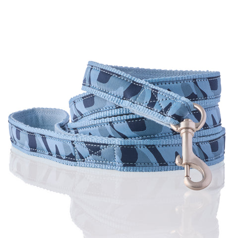 REMY - THE RECYCLED RIBBON LEASH, NAVY CAMO