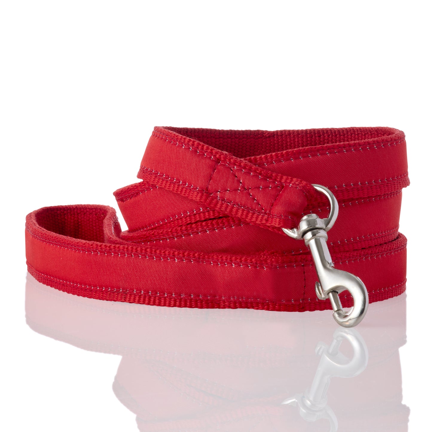 REMY - THE RECYCLED RIBBON LEASH, RED