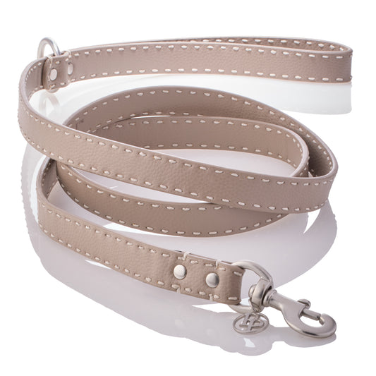 Leash layout in Dappled Cashmere on a white background