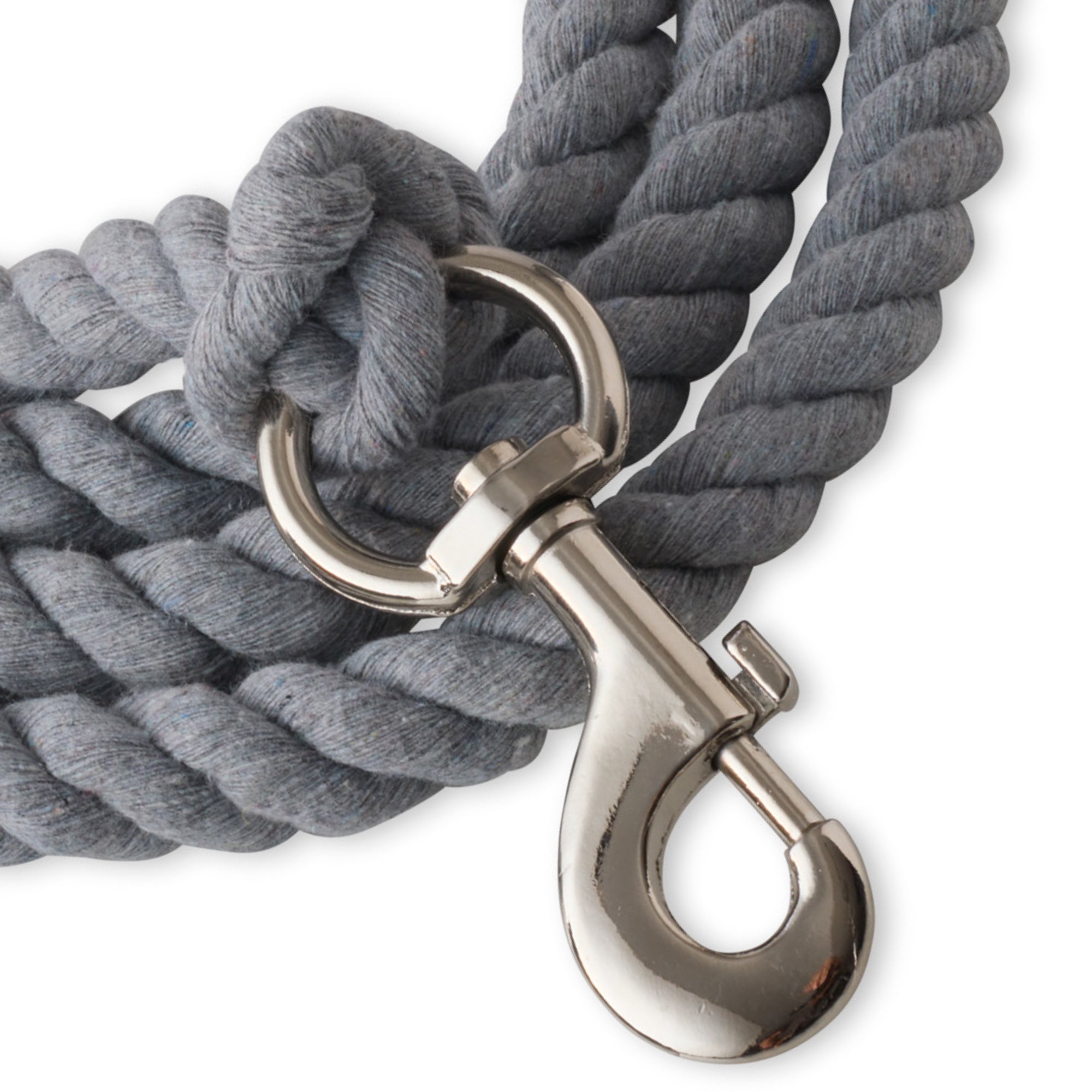 TUCKER - THE TWISTED ROPE LEASH , GRAY