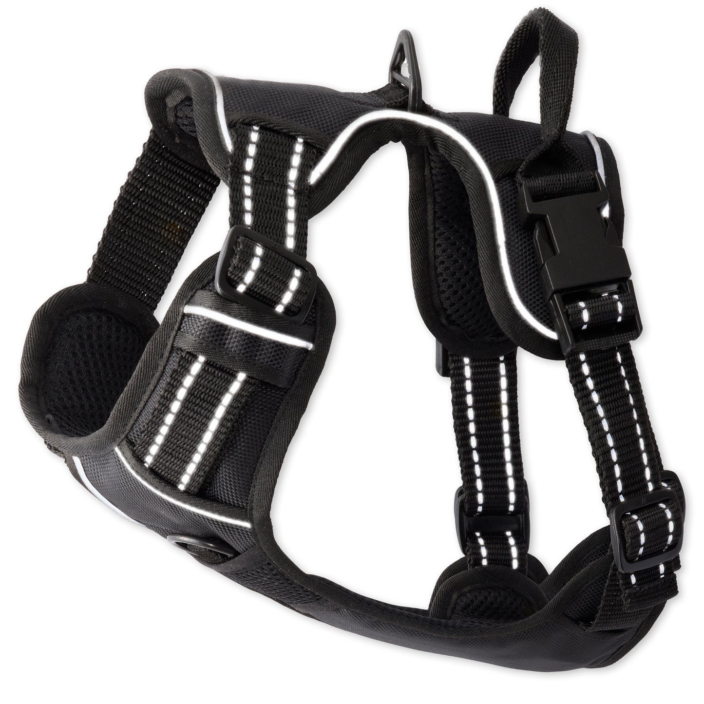 MAX- THE HARDY REFLECTIVE HARNESS , BLACK