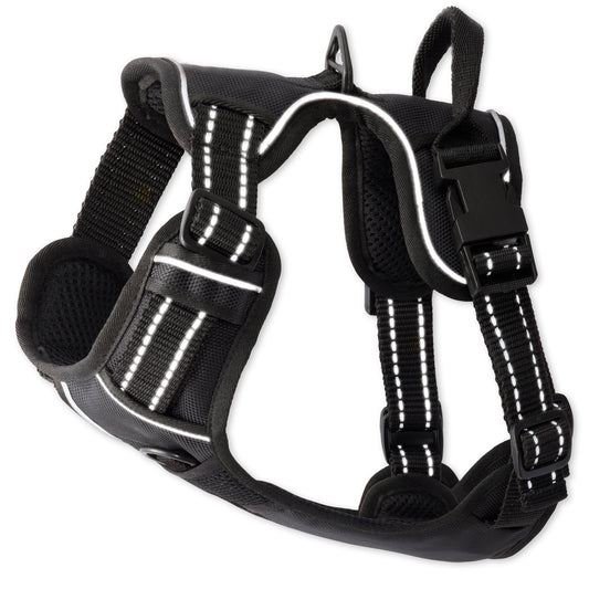 MAX- THE HARDY REFLECTIVE HARNESS , BLACK