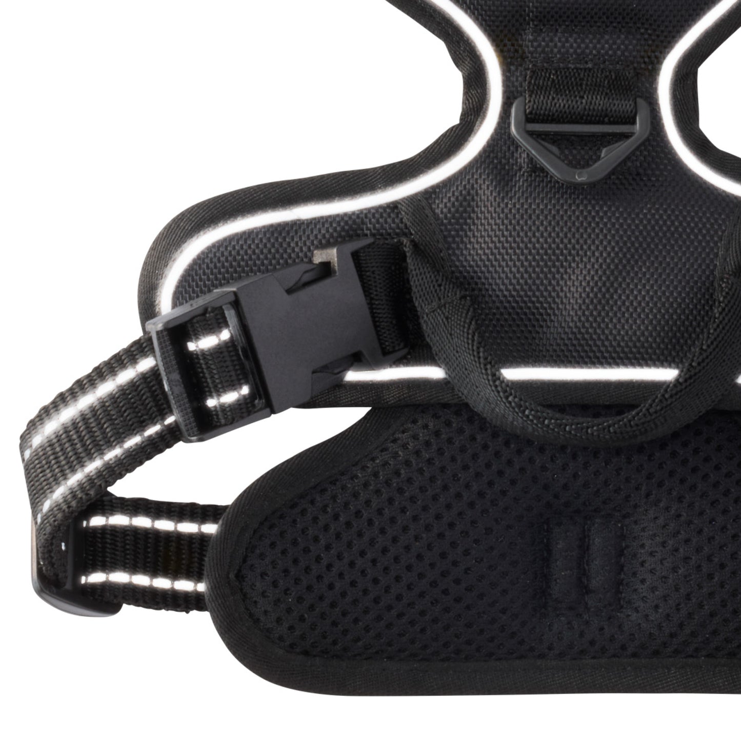 MAX- THE HARDY REFLECTIVE HARNESS , BLACK
