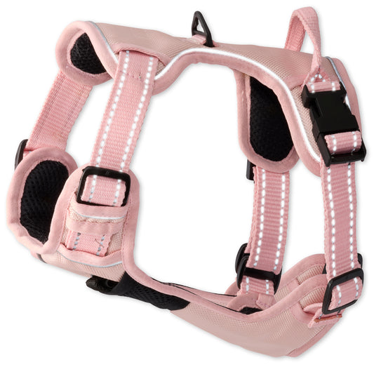 MAX- THE HARDY REFLECTIVE HARNESS , PINK