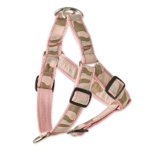 REMY - THE RECYCLED RIBBON HARNESS, PINK CAMO