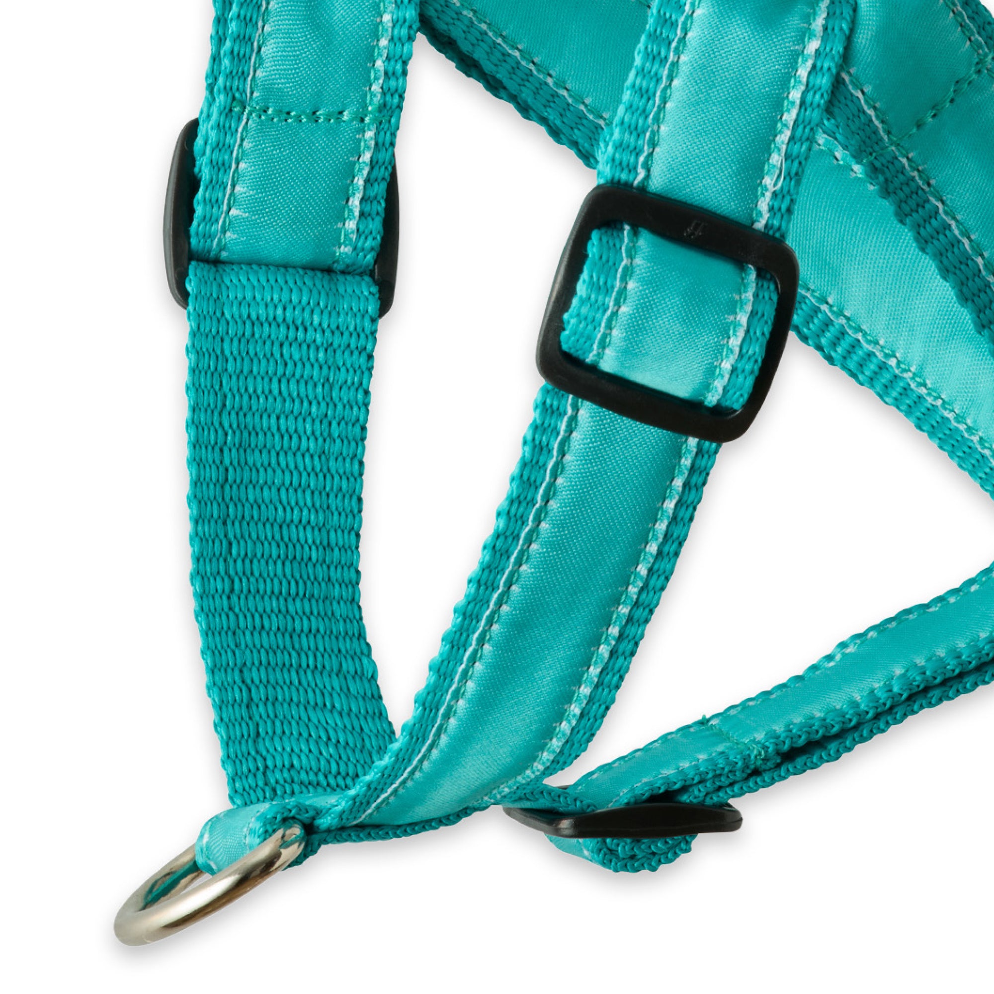 REMY - THE RECYCLED RIBBON HARNESS, TURQUOISE