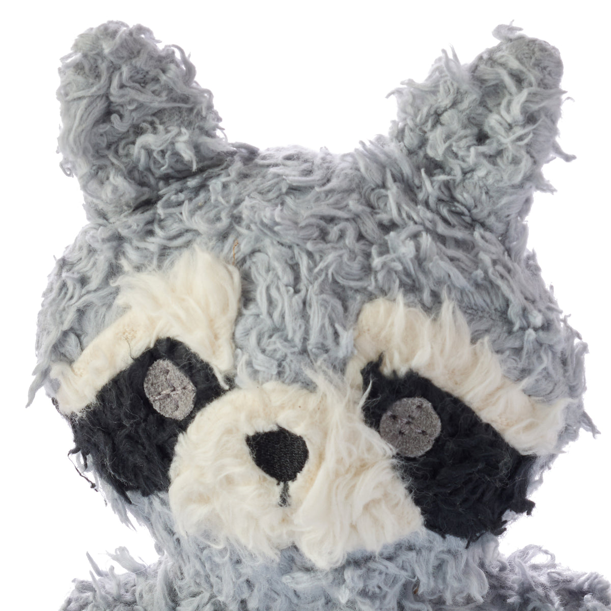 Rebel the Raccoon plush dog toy — soft woodland animal toy