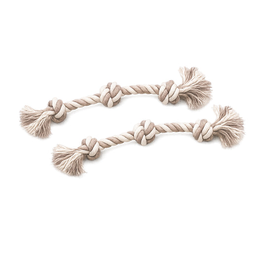 BUDDY - BRAIDED ROPE TOY, 2 PACK