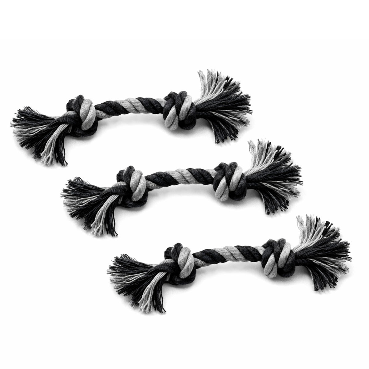 BUDDY - BRAIDED ROPE TOY, 3 PACK