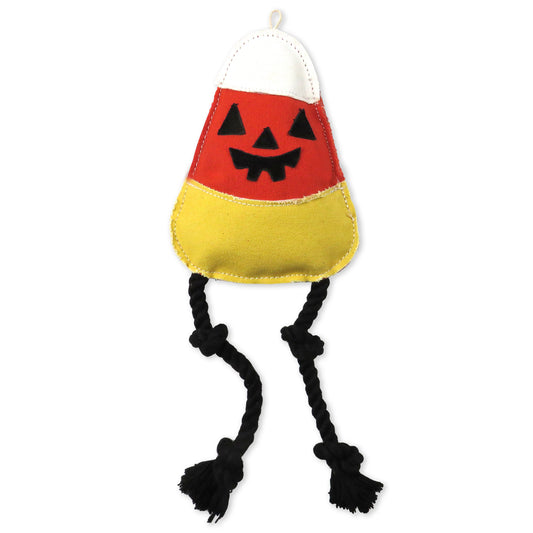 Candy corn toy toy on a white background