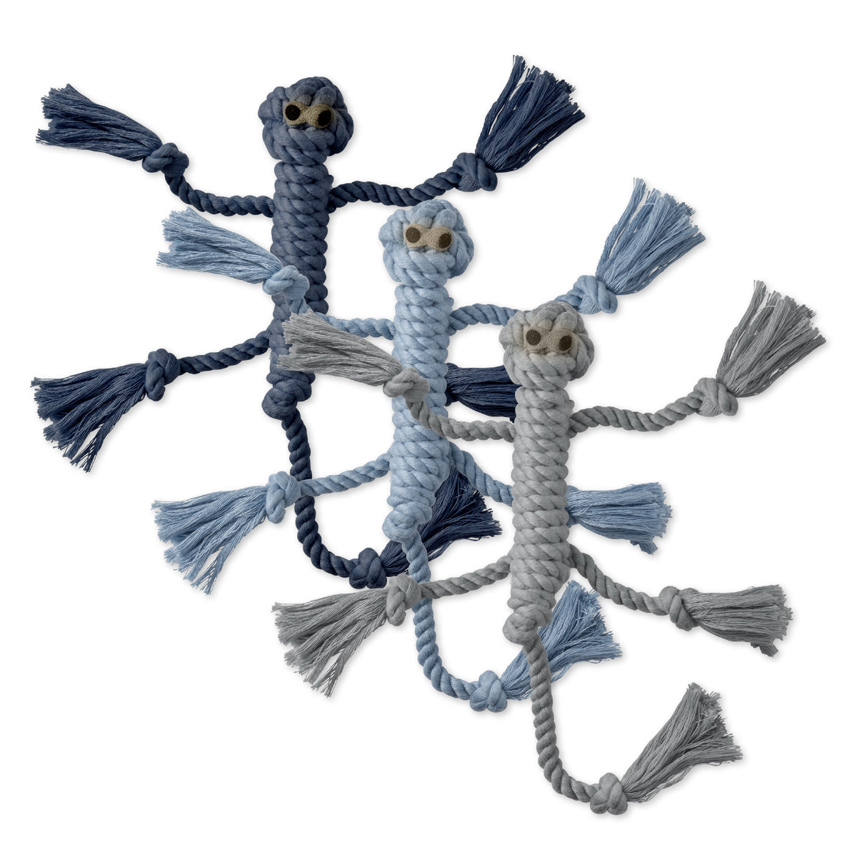 IZZY - THE LIZARD TUG TOY, 3-pack