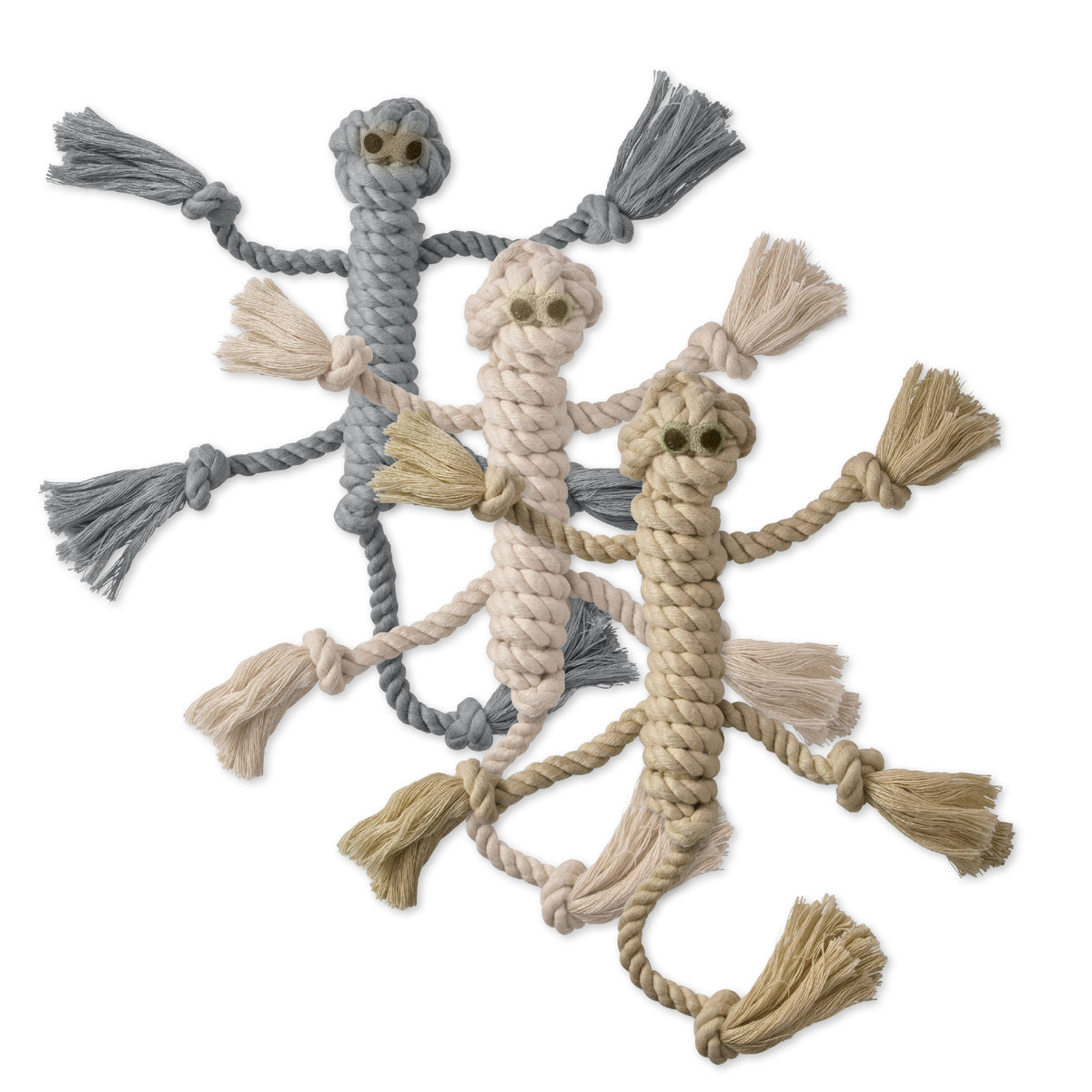 IZZY - THE LIZARD TUG TOY, 3-pack