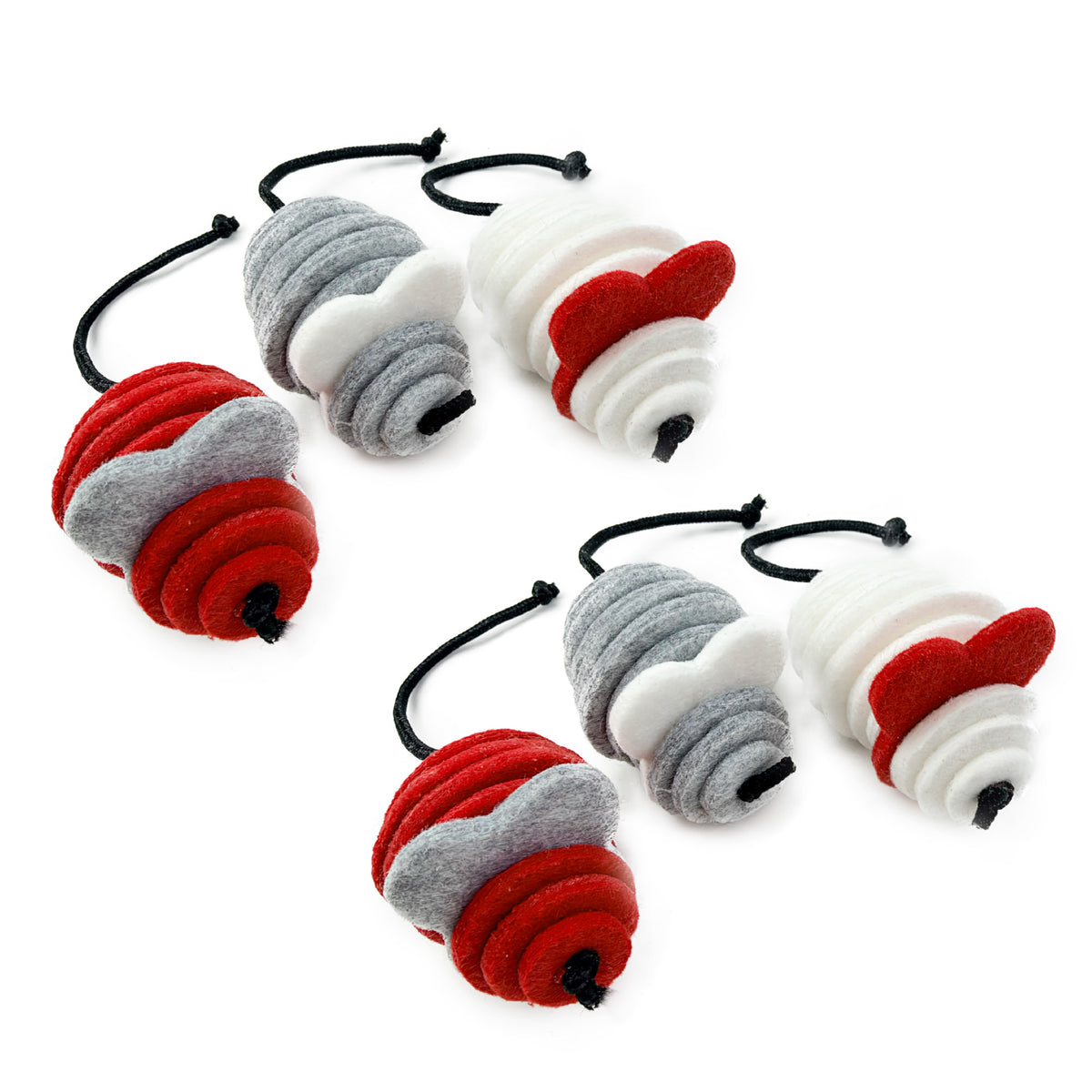 MOUSE PARTY - FELT CAT TOY