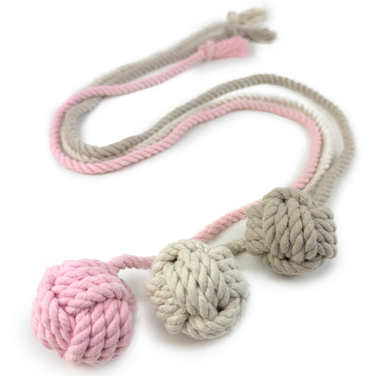 RINGO - THE BRAIDED ROPE CAT TOYS, 3 PACK