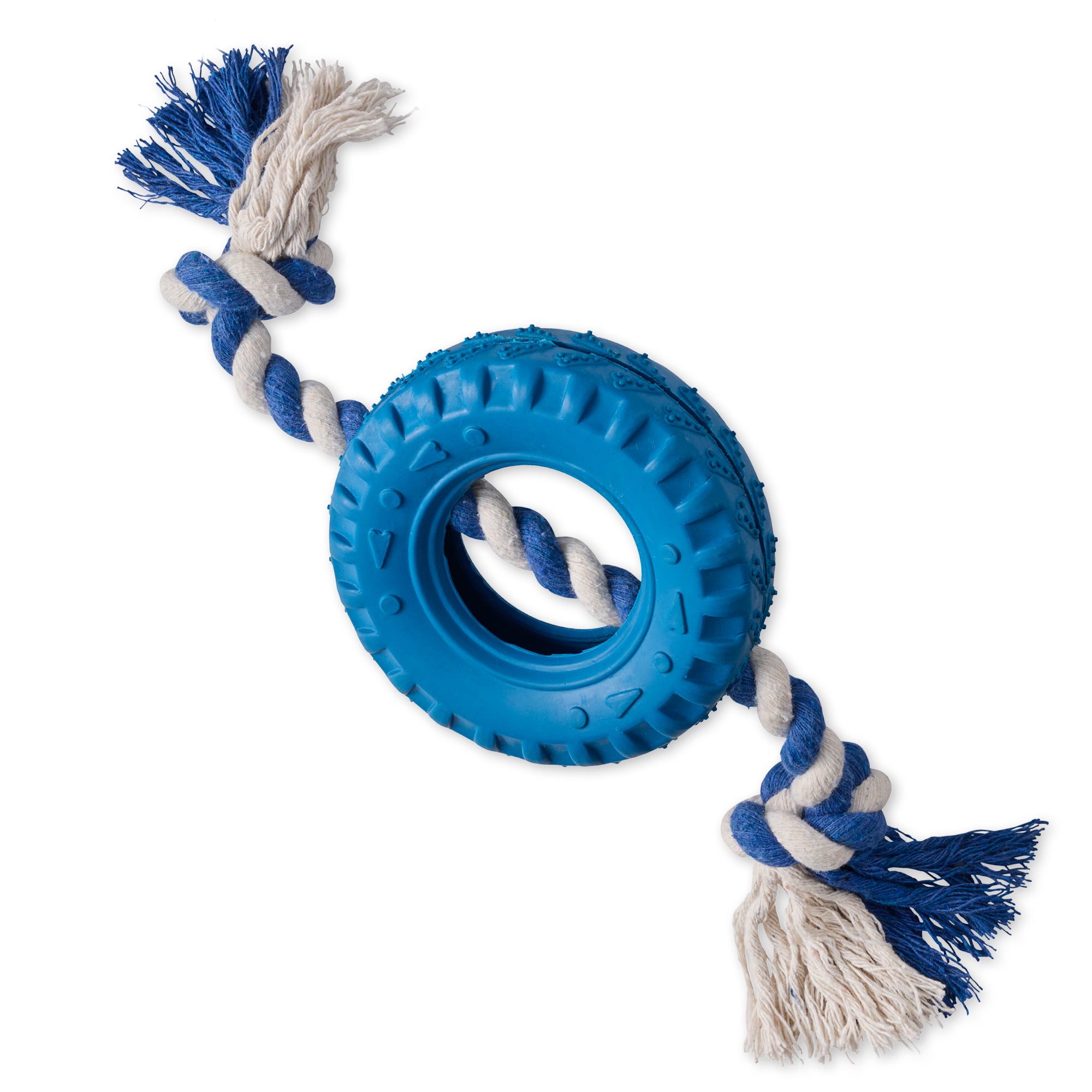 TRACKER - THE TIRE TUG TOY, BLUE
