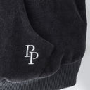 COOPER II - THE COZY VELOUR HOODIE, BLACK