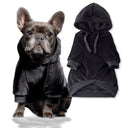 COOPER II - THE COZY VELOUR HOODIE, BLACK
