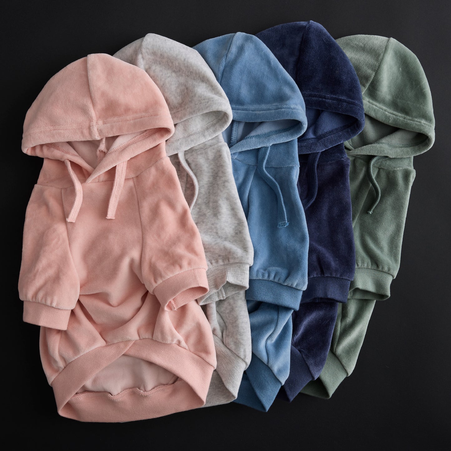 COOPER II - THE COZY VELOUR HOODIE, LIGHT HEATHER GRAY
