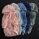 COOPER II - THE COZY VELOUR HOODIE, LIGHT HEATHER GRAY