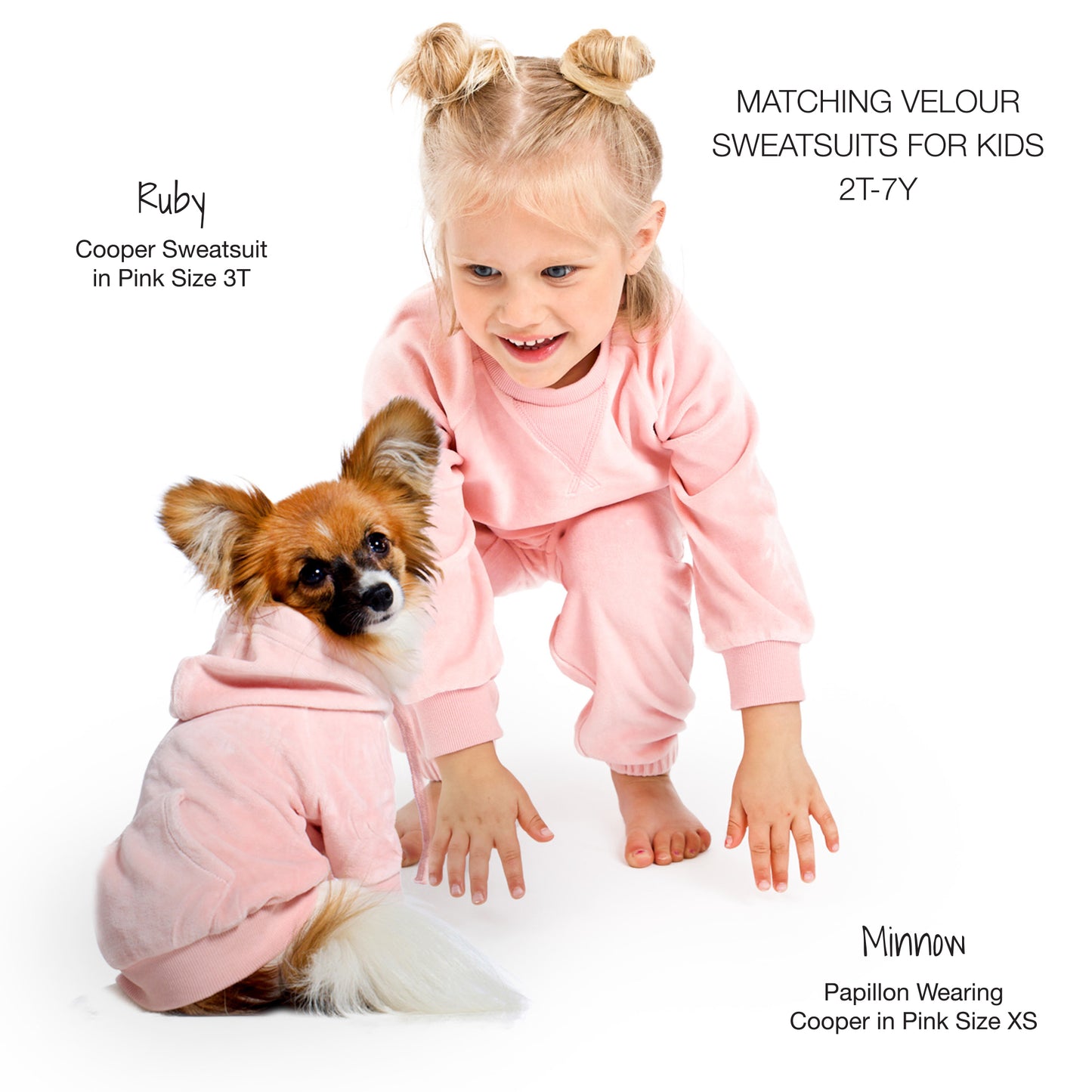 COOPER II - THE COZY VELOUR HOODIE, PINK