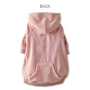COOPER II - THE COZY VELOUR HOODIE, PINK