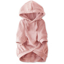 COOPER II - THE COZY VELOUR HOODIE, PINK