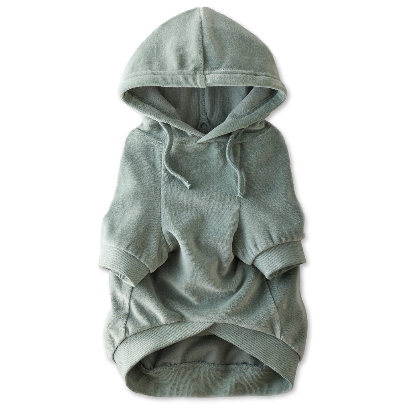 COOPER II - THE COZY VELOUR HOODIE, SAGE