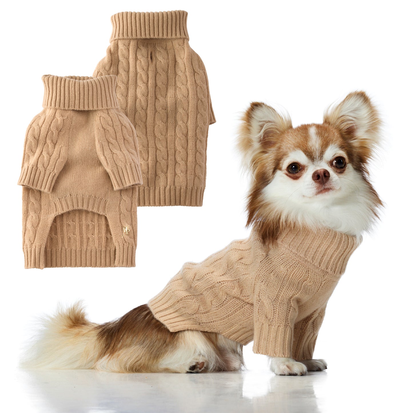 GABLE - THE CABLE KNIT SWEATER CASHMERE WOOL