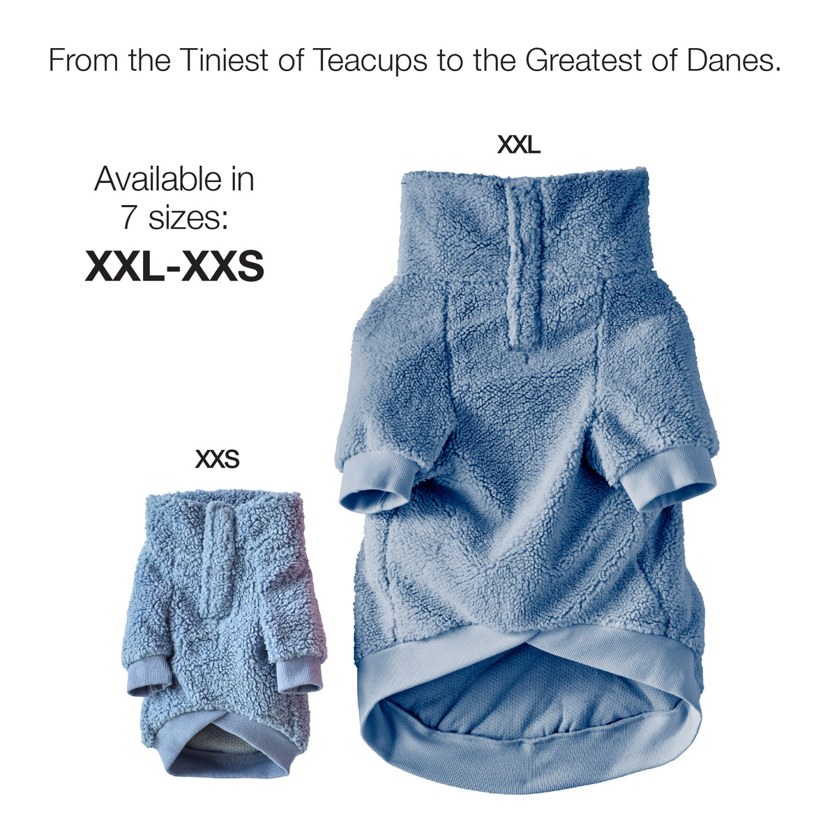 LUXE - THE RECYCLED POLAR FLEECE TEDDY BEAR SWEATSHIRT