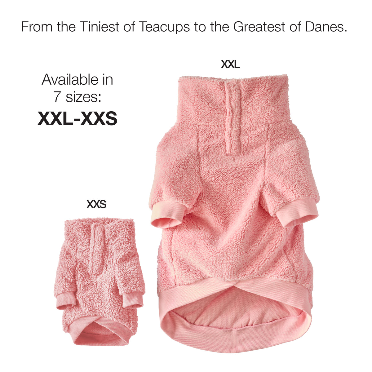 LUXE - THE RECYCLED POLAR FLEECE TEDDY BEAR SWEATSHIRT