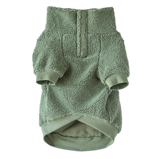 LUXE - THE RECYCLED POLAR FLEECE TEDDY BEAR SWEATSHIRT
