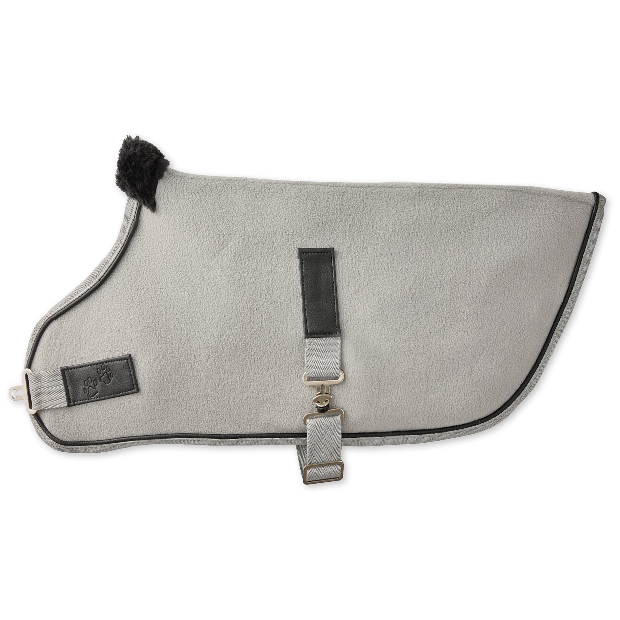 PRESTON- THE POLAR FLEECE COAT , GRAY