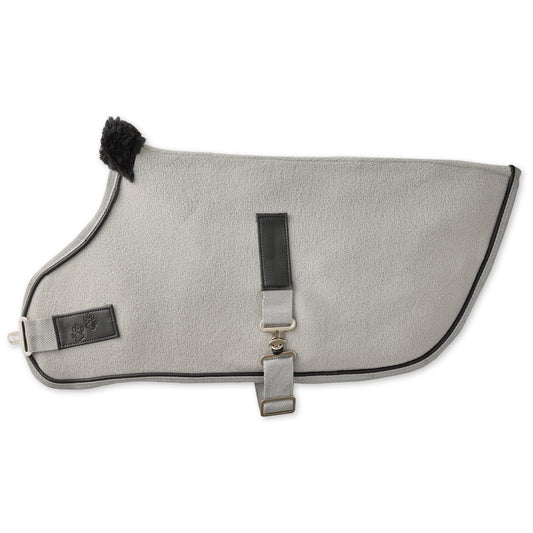 PRESTON- THE POLAR FLEECE COAT , GRAY