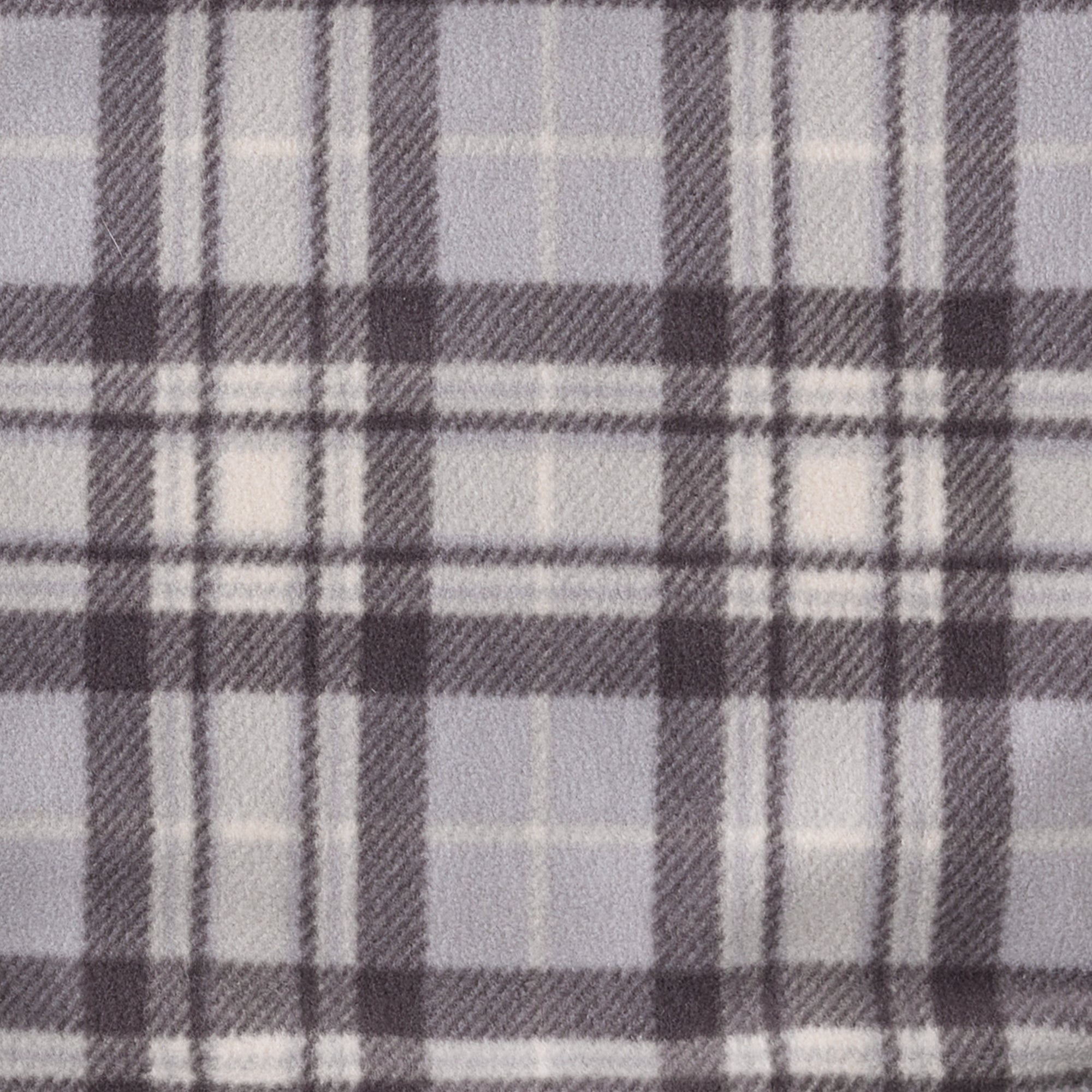 Grey Plaid Print Swatch