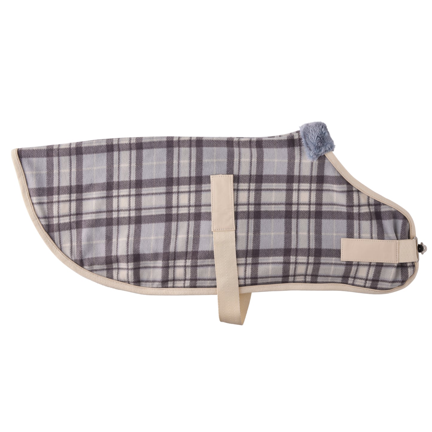 Preston dog fleece on a white background