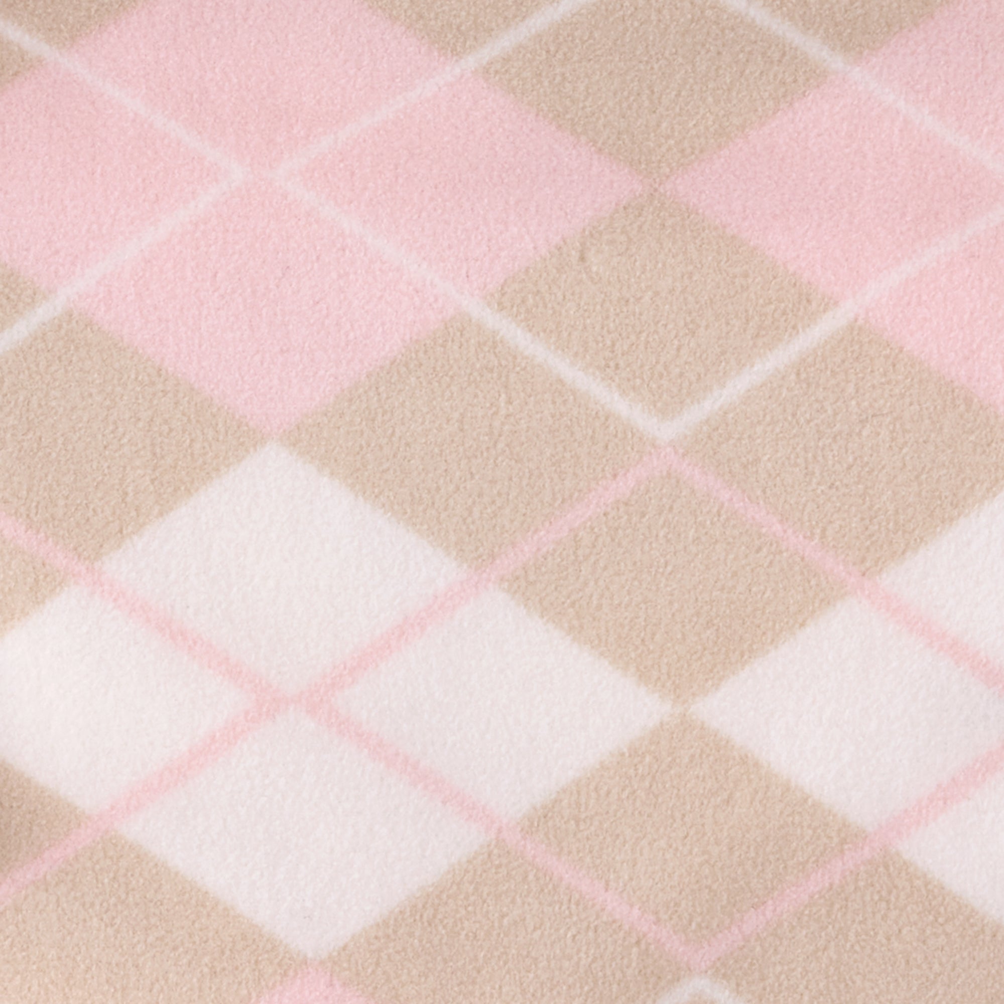 Beige and Pink coat pattern