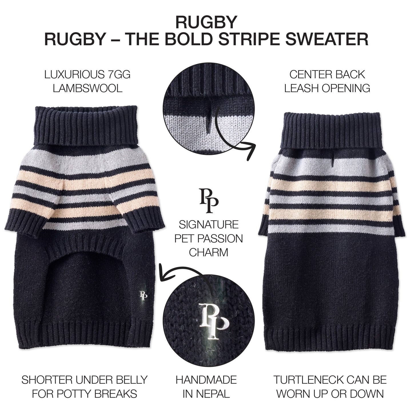 RUGBY – THE BOLD STRIPE SWEATER
