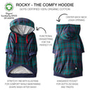 ROCKY - THE COMFY HOODIE , PLAID