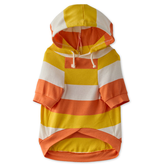 ROCKY - THE COMFY HOODIE , CANDY CORN