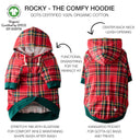 ROCKY - THE COMFY HOODIE , PLAID 