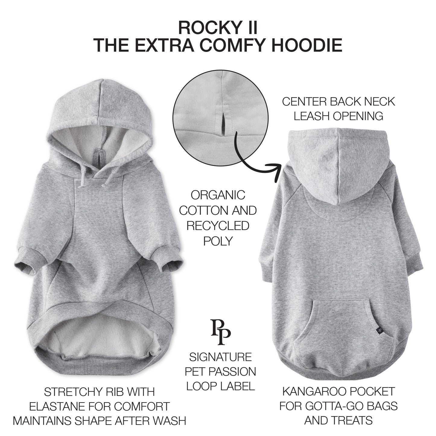 ROCKY II – THE EXTRA PLUSH COMFY HOODIE