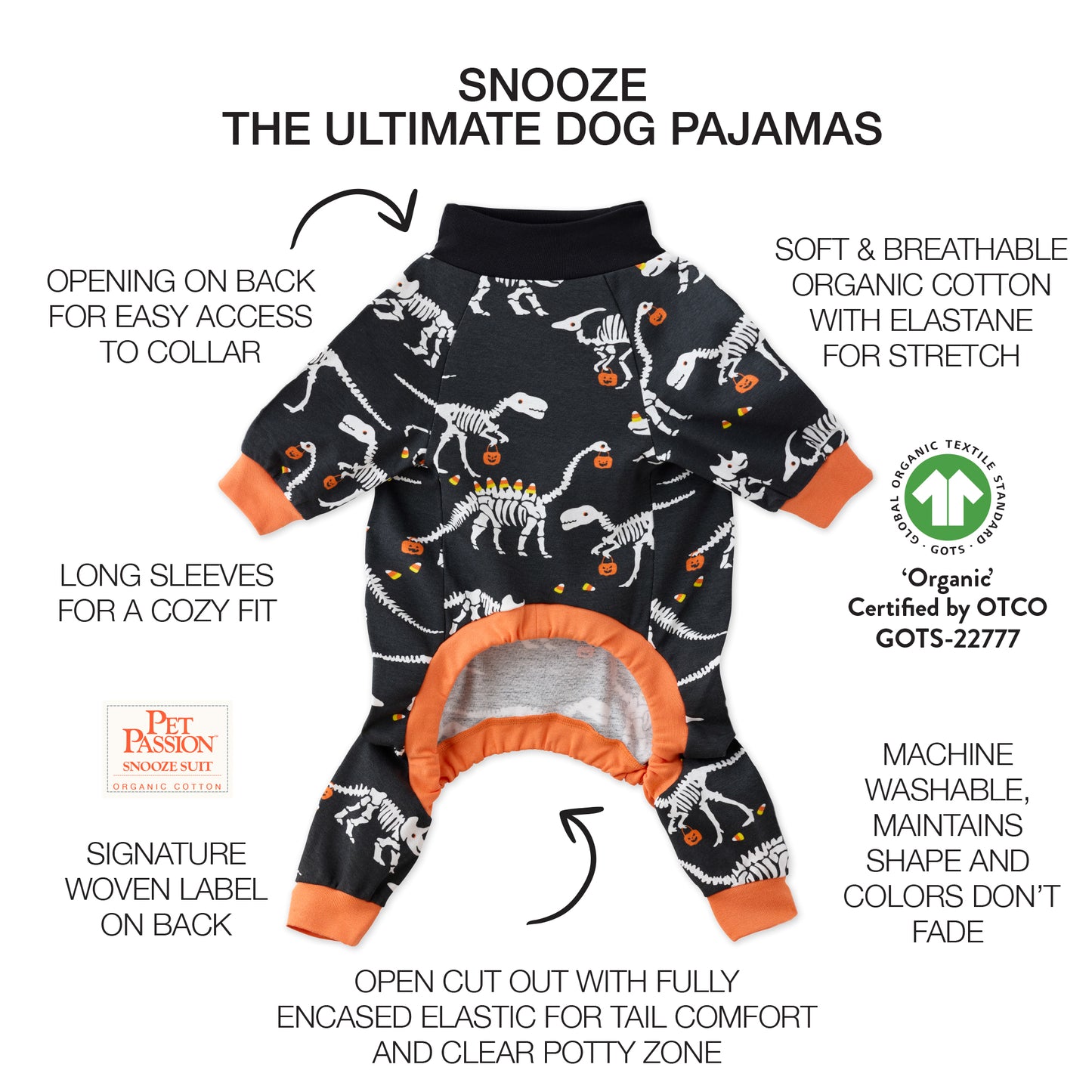 SNOOZE - THE ULTIMATE DOG PAJAMAS