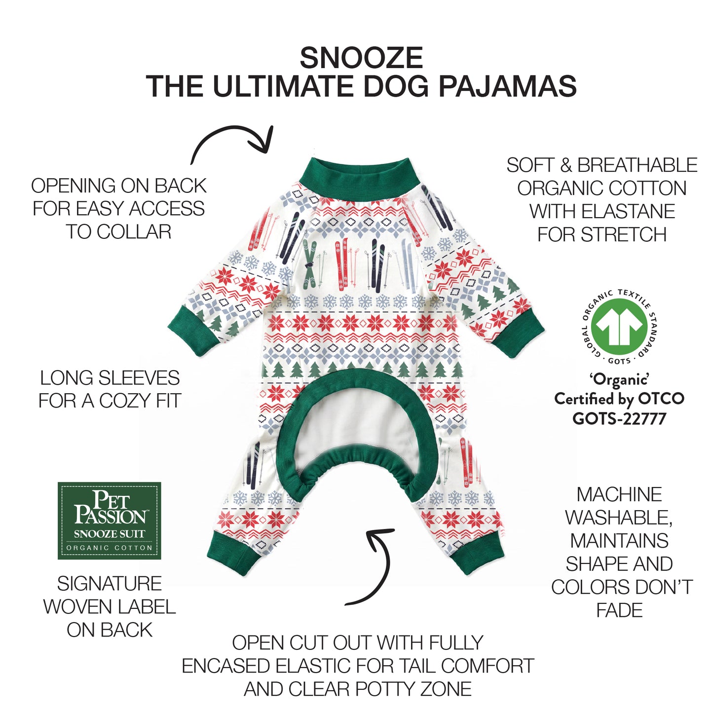 SNOOZE - THE ULTIMATE DOG PAJAMAS