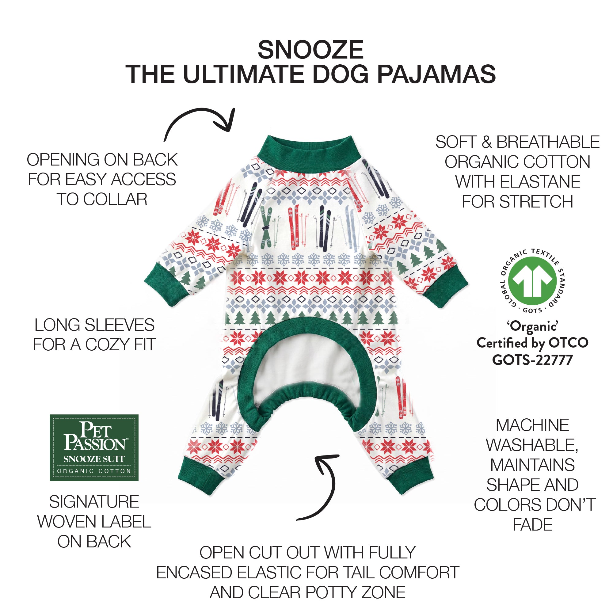 SNOOZE - THE ULTIMATE DOG PAJAMAS
