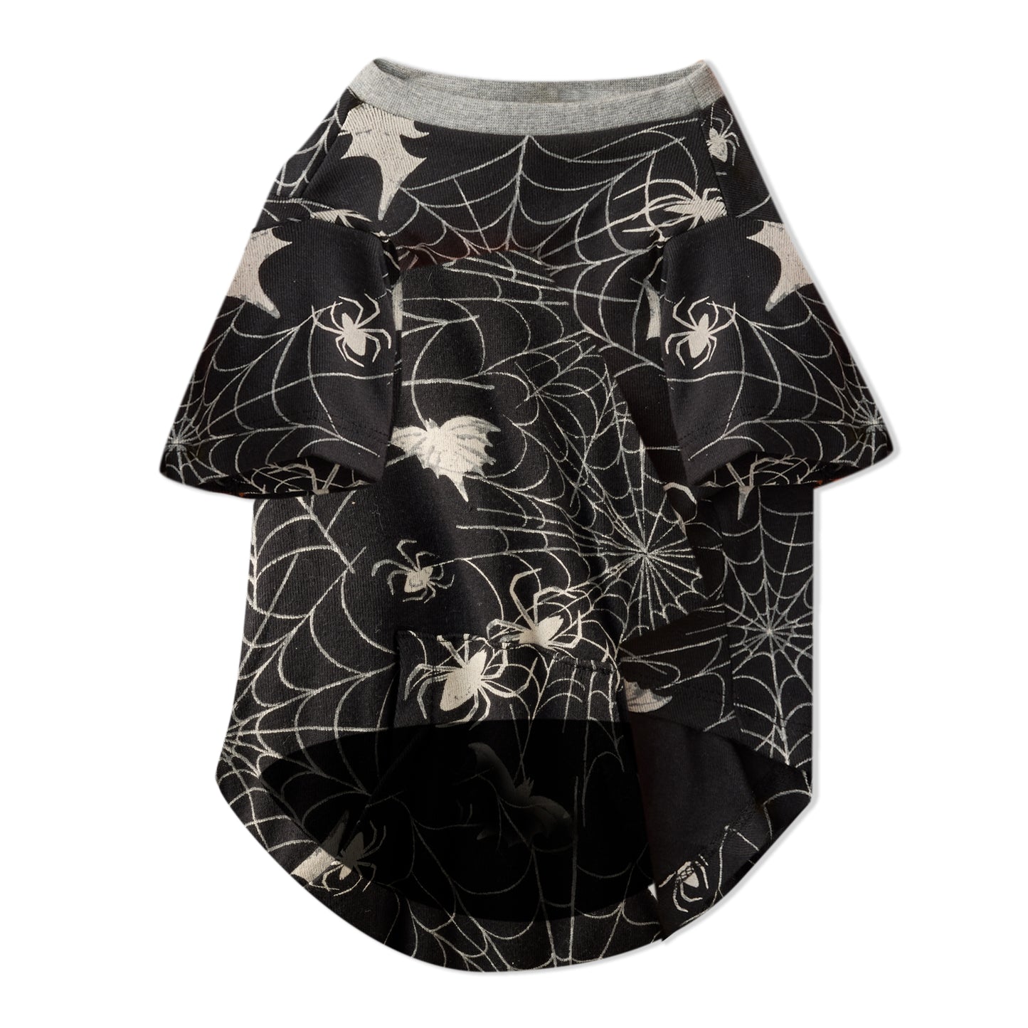 Pet Passion Toby perfect dog tee in Batty Black — 100% organic cotton short-sleeve dog t-shirt