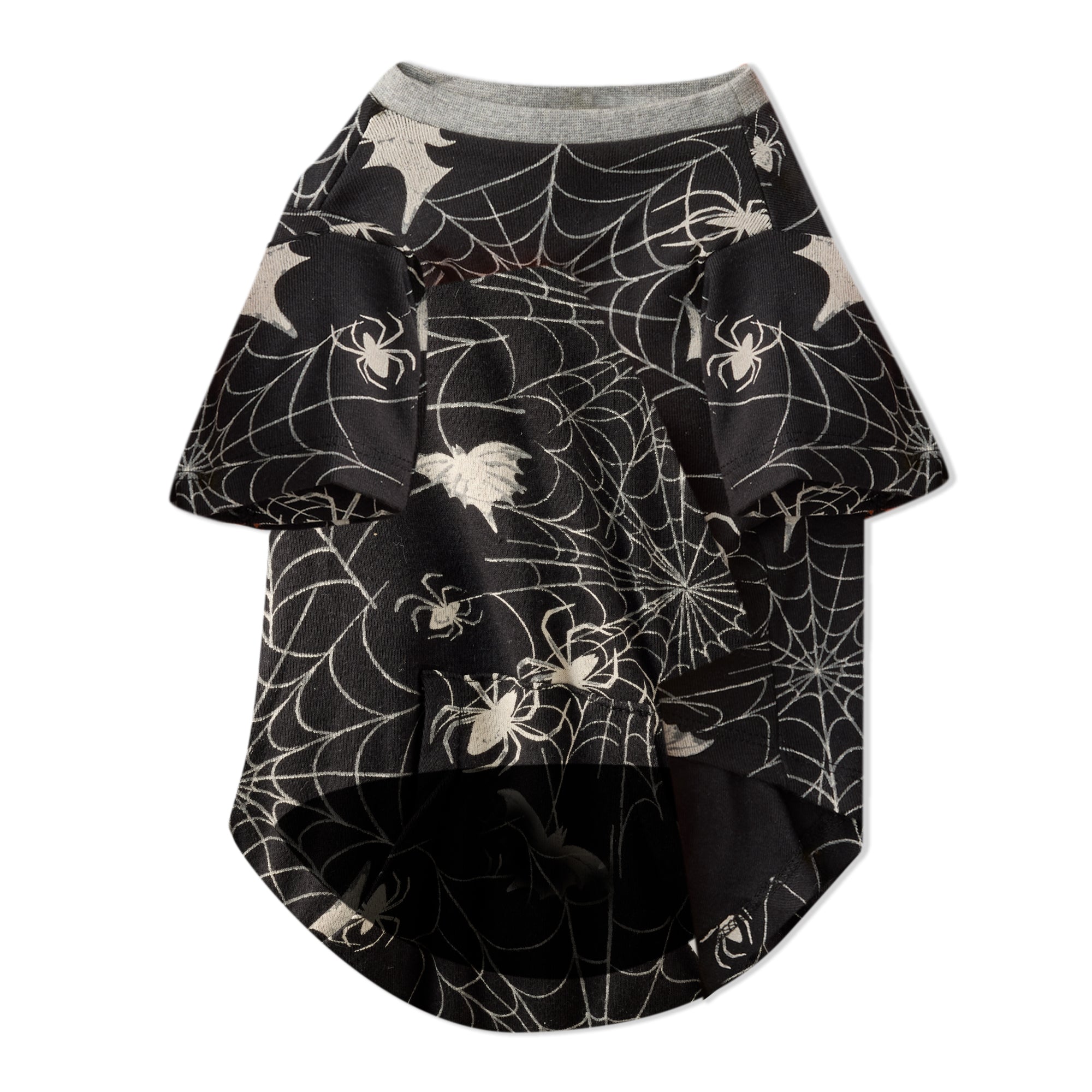 Pet Passion Toby perfect dog tee in Batty Black — 100% organic cotton short-sleeve dog t-shirt