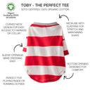 TOBY - THE PERFECT TEE , STRIPED