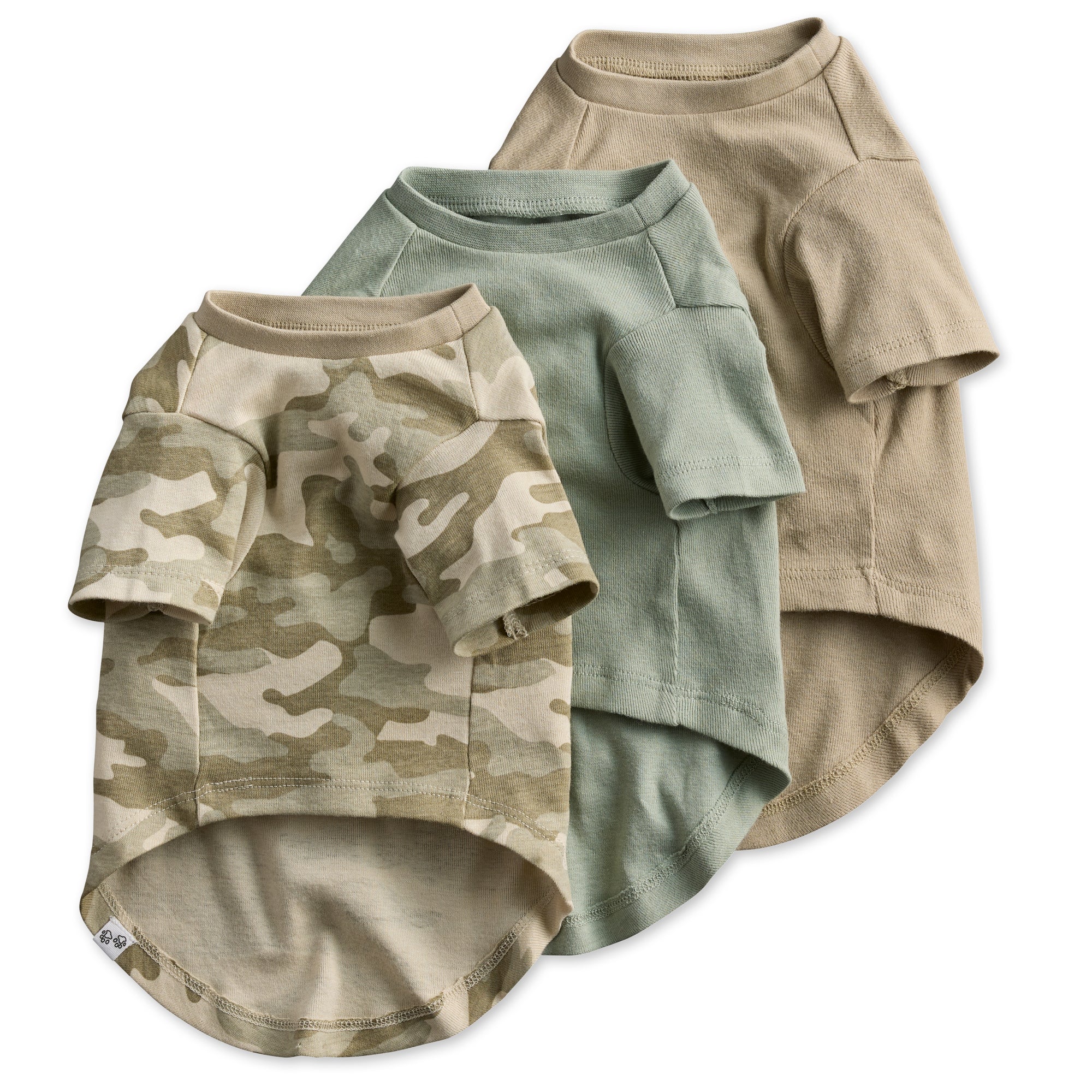 TOBY - THE PERFECT TEE , CAMO 3 PACK