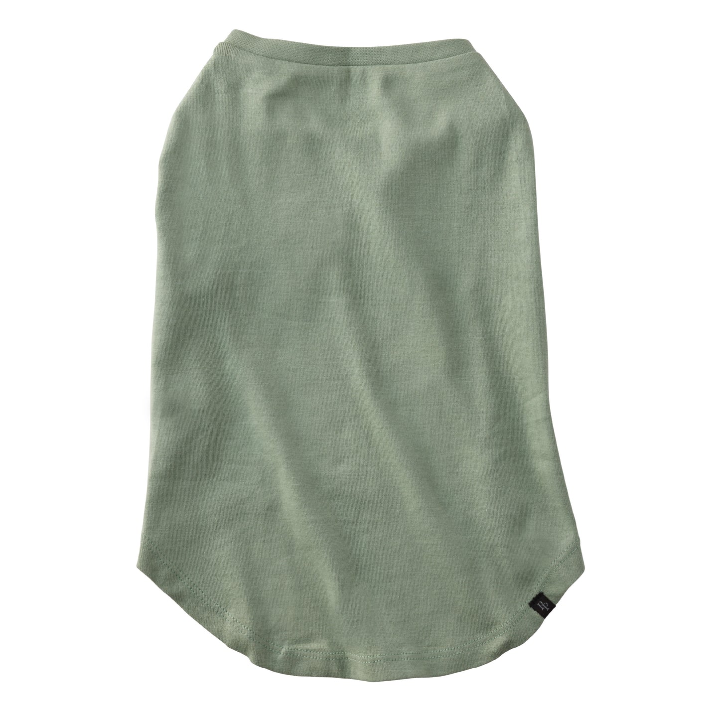 Green skirt on a white background