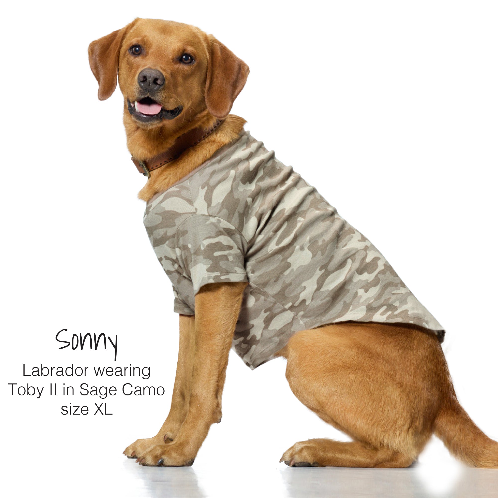 TOBY II - THE EXTRA PERFECT TEE, 3 PACK, SAGE CAMO